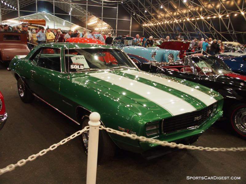 1969	Chevrolet	Camaro Z/28 sold for $148,500 Richard S Carey