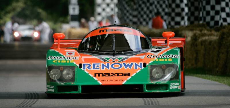 Le Mans-winning Mazda 787B John Colley