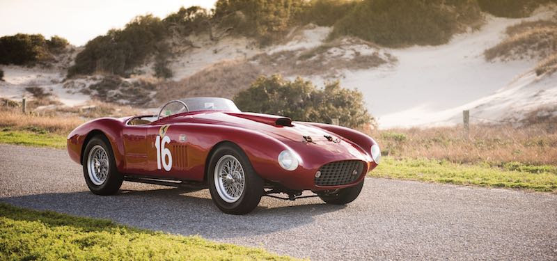 1950 Ferrari 275S-340 America Barchetta (photo: Darin Schnabel) Darin Schnabel ©2015 Courtesy of RM Sothebys