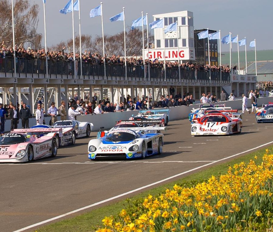 Start of the Le Mans racer parade laps Guenter Biener