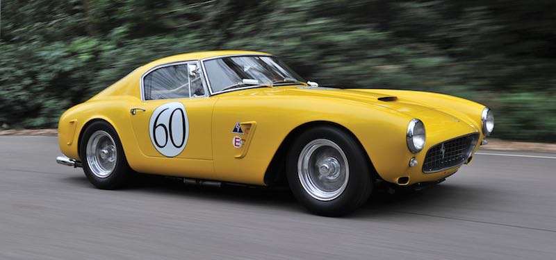 1960 Ferrari 250 GT SWB Berlinetta Competizione (photo: Tim Scott / Fluid Images) Tim Scott ©2015 Courtesy of RM Sotheby's