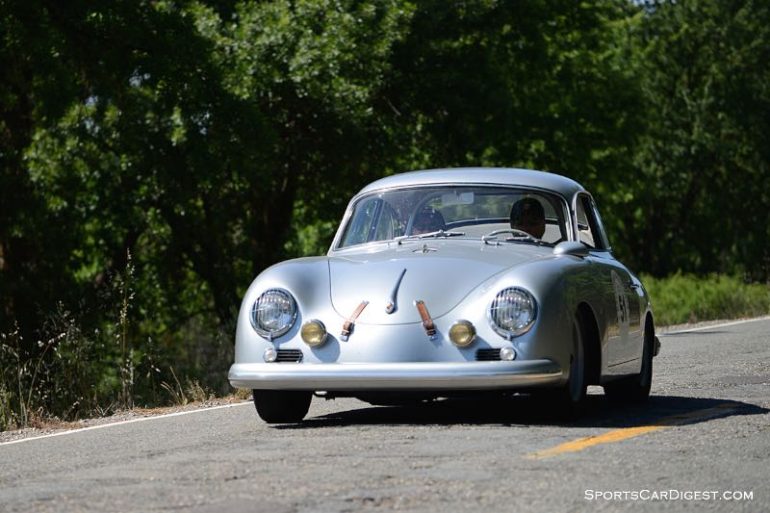 Bruce Meyer, 1957 Porsche 356 Coupe. Photographer: Bob Ross