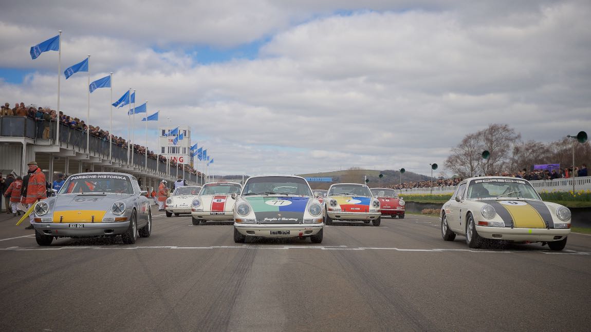 John Aldington Trophy Race for Pre-1966 2-litre Porsche 911s Guenter Biener