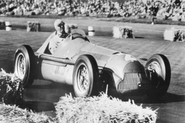 Giuseppe "Nino" Farina won the first Grand Prix of Europe on Alfa Romeo 158