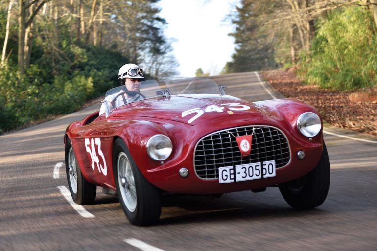 1952 Ferrari 212 Export Barchetta by Touring Tim Scott ©2015 Courtesy of RM Auctions