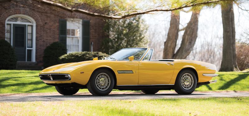 1968 Maserati Ghibli 4.7 Spider Prototype (photo: Darin Schnabel) Darin Schnabel ©2015 Courtesy of RM Sothebys