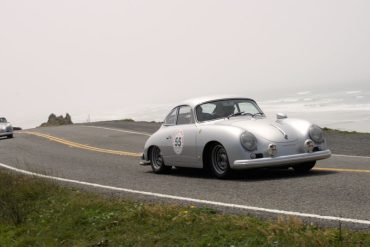 Steve and Dannielle Schmidt's 1957 Porsche 356 GT. DennisGray