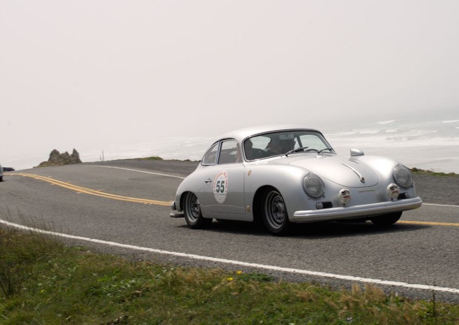 Steve and Dannielle Schmidt's 1957 Porsche 356 GT. DennisGray