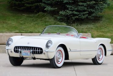 1953 Chevrolet Corvette Roadster with less than 4,000 miles