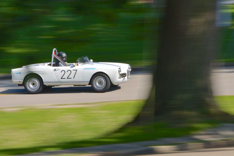 Bradley Price, 1959 Alfa Romeo Giulietta Spyder. Michael Casey-DiPleco