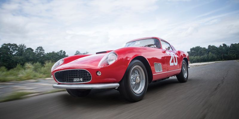 1958 Ferrari 250 GT Berlinetta Competizione Tour de France Motion Tom Gidden © 2015 Courtesy of RM Sothebys