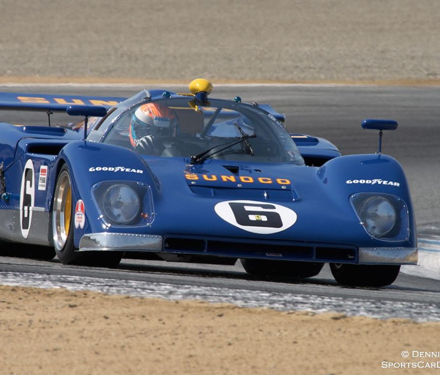 Jeffery Segal in the 1970 Ferrari 512M. DennisGray