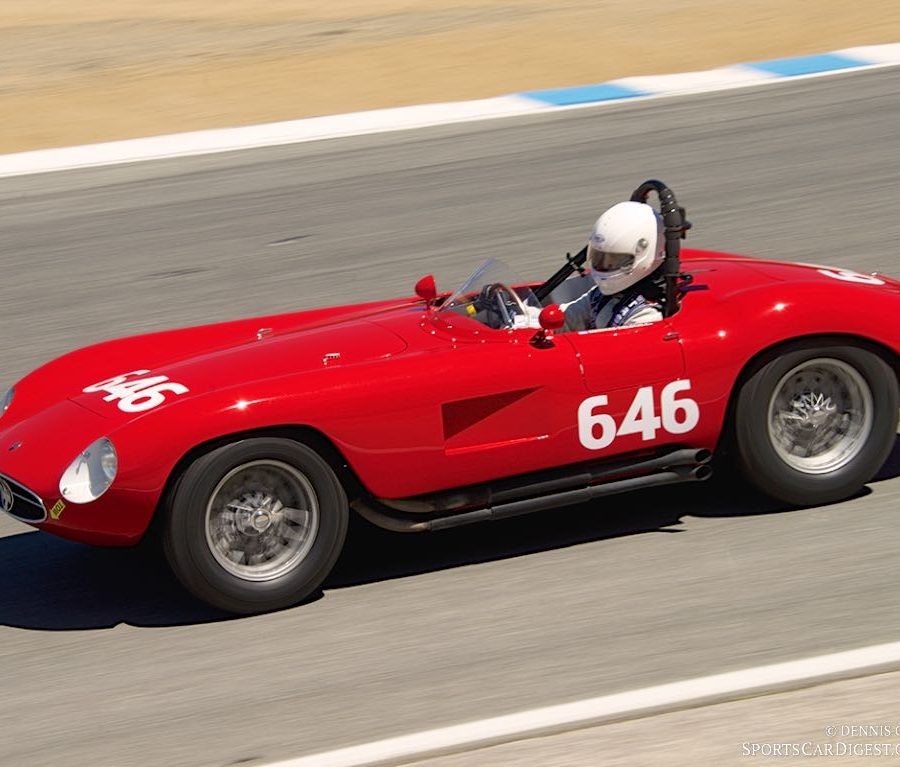 Mathias Sielecki's 1954 Maserati A6 GCS. DennisGray