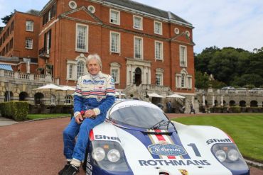 Derek Bell with Rothmans Porsche 956-001