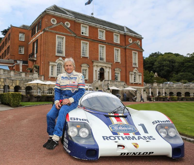 Derek Bell with Rothmans Porsche 956-001