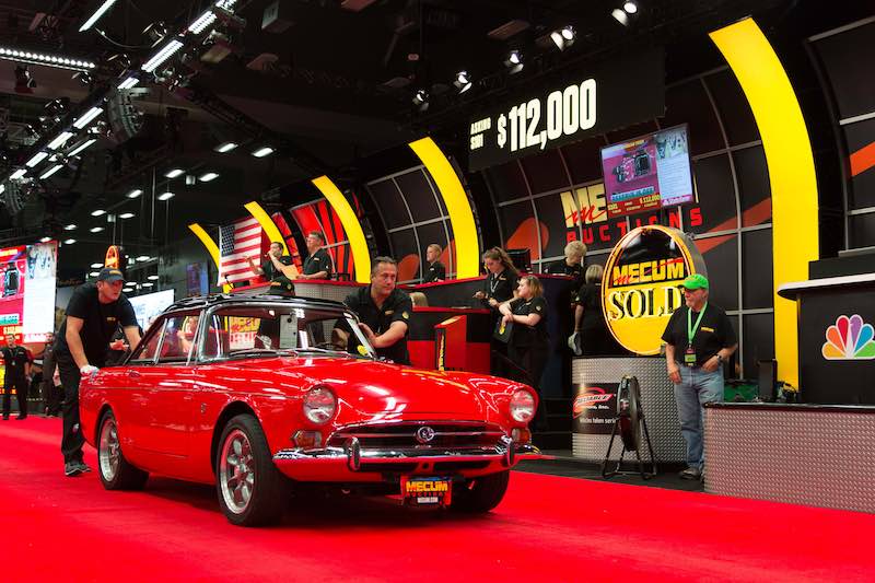 1965 Sunbeam Tiger Roadster sold for $142,500 Christoffel