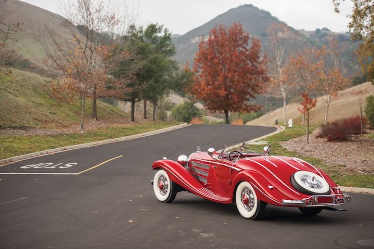 1937 Mercedes-Benz 540 K Special Roadster (photo: Darin Schnabel) Darin Schnabel ©2015 Courtesy of RM Sothebys