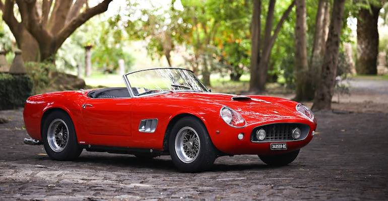 1961 Ferrari 250 GT SWB California Spider Mathieu Heurtault