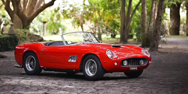 1961 Ferrari 250 GT SWB California Spider Mathieu Heurtault