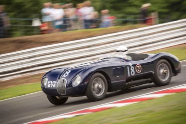 Jaguar C-Type at Oulton Park