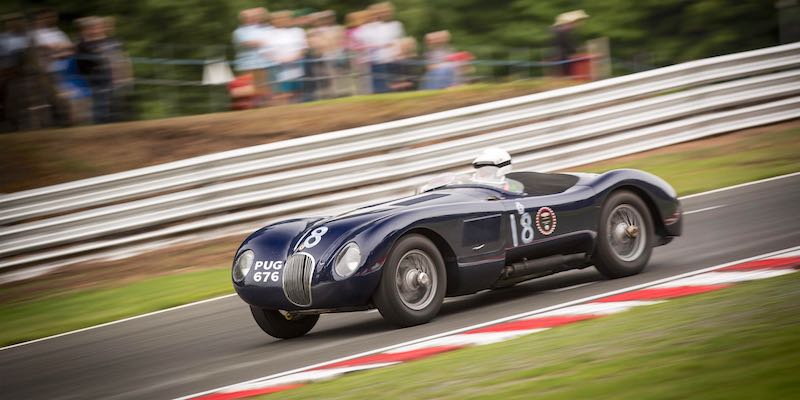 Jaguar C-Type at Oulton Park