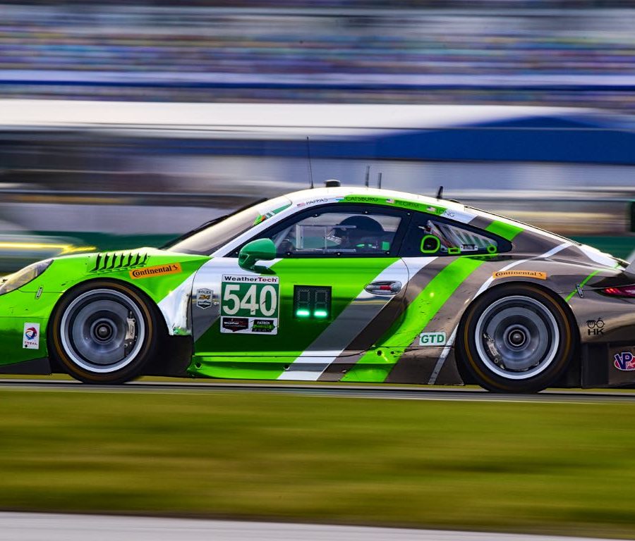 Porsche 911 GT3 R at 2016 Rolex 24 Hours of Daytona Mark Coughlin