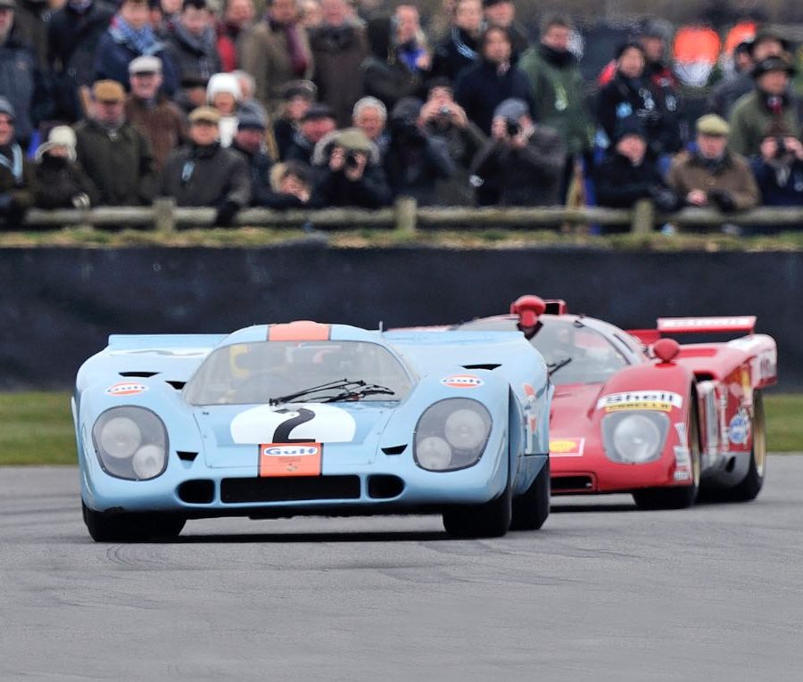 1969 Porsche 917K and 1970 Ferrari 512M TIM SCOTT FLUID IMAGES