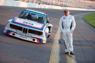 Brian Redman with BMW CSL Chris Tedesco