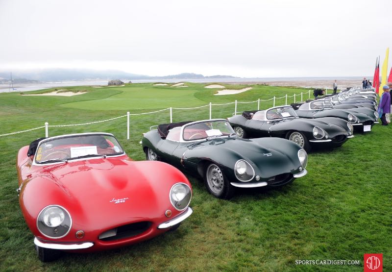 Jaguar XKSS Class at 2010 Pebble Beach Concours TIM SCOTT