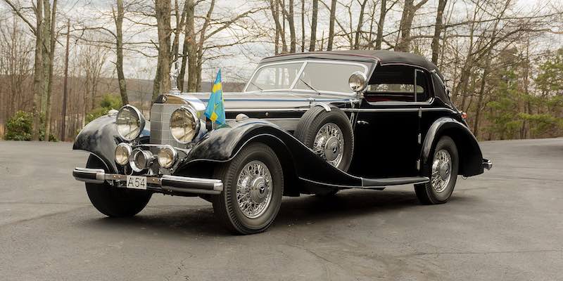 1938 Mercedes Benz 540K Norrmalm Cabriolet