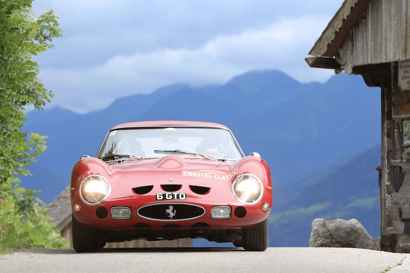 1962 Ferrari 250 GTO, chassis 3527GT, on Ennstal-Classic 2014 Martin Huber