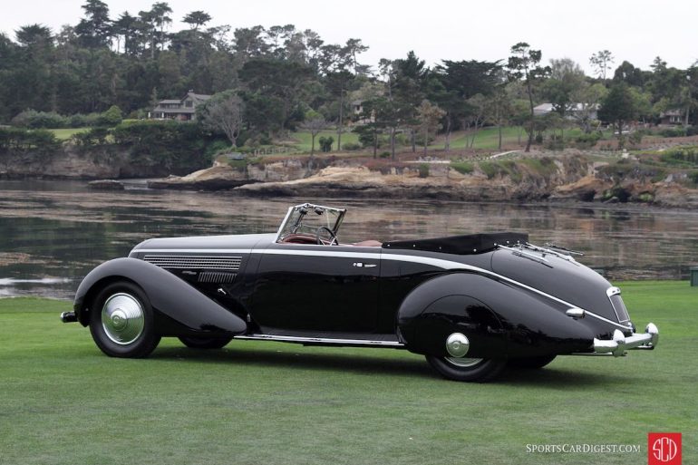 1936 Lancia Astura Pinin Farina Cabriolet (photo: Richard Owen)