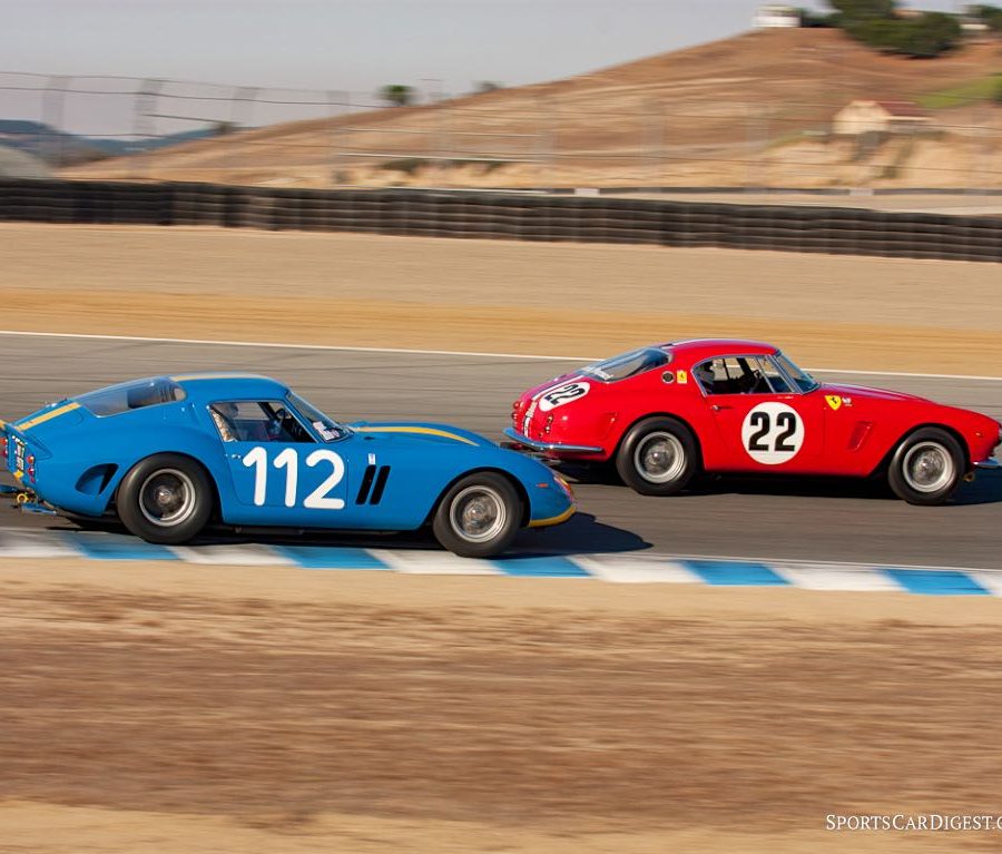 (L-R) Chris Cox - Ferrari 250 GTO, Robert Bodin - Ferrari 250 GT SWB Victor Varela