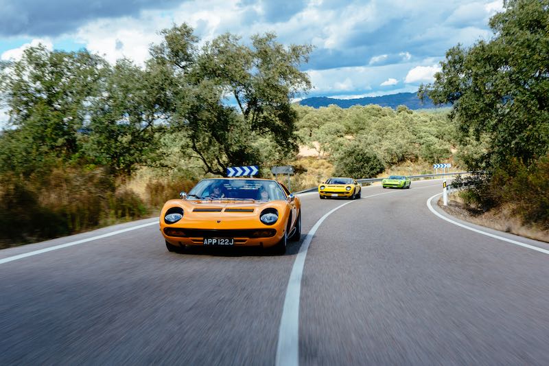 Lamborghini Miura 50th Anniversary Rally