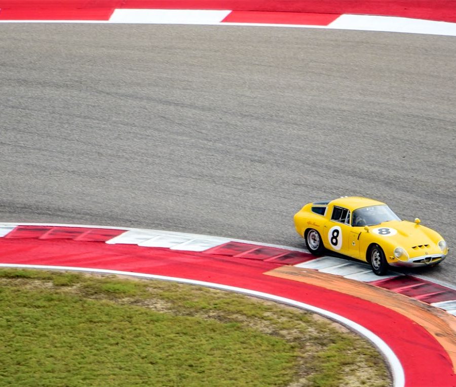 1963 Alfa Romeo TZ with Joe Colasacco.