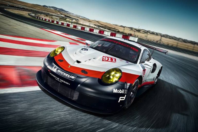 Porsche 911 RSR (991) 2017 model