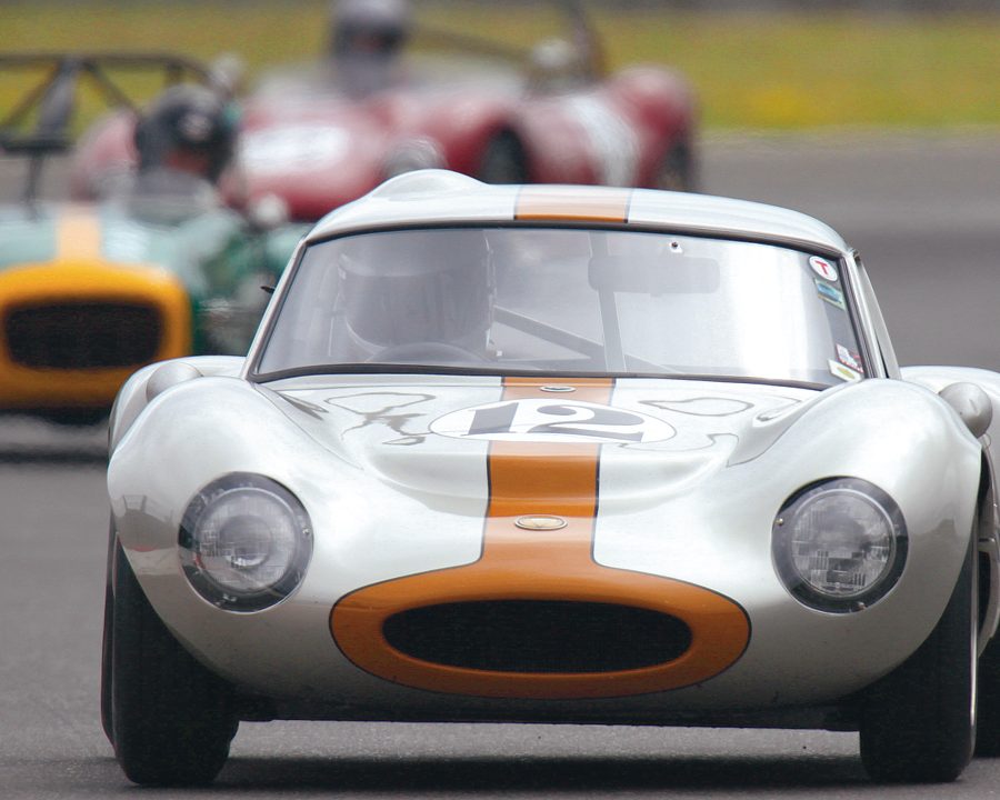 This 1965 Ginetta G12 was run by Geoff Mattei.
Photo: Jeff Mach