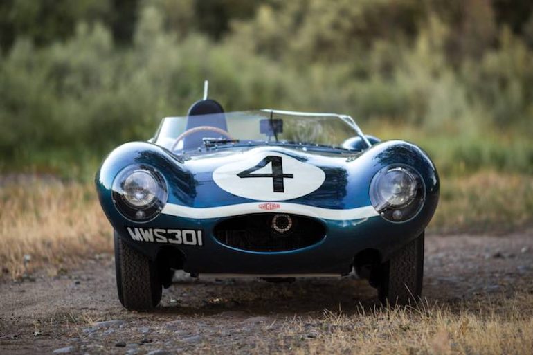 1955 Jaguar D-Type Front Patrick Ernzen ©2016 Courtesy of RM Sotheby's