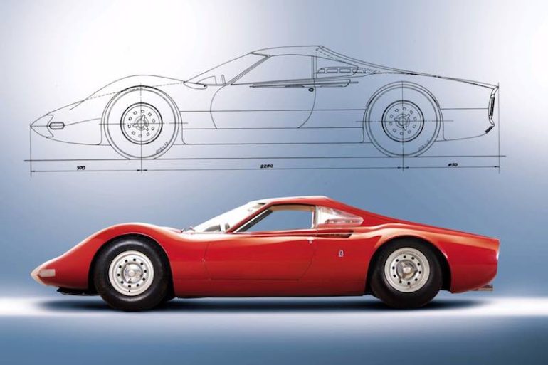 1965 Dino 206 P Berlinette Speciale by Pininfarina