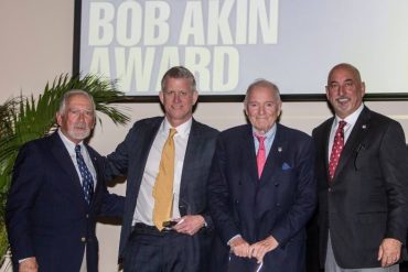 From left, Archie Urciuoli, Bobby Akin, Murray Smith, Bobby Rahal Brian Cleary