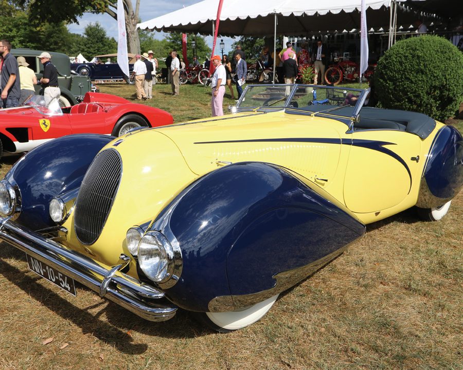 J.W. Marriott Jr.Õs Talbot Lago T-150 C Cabriolet. Photo: Mike Matune