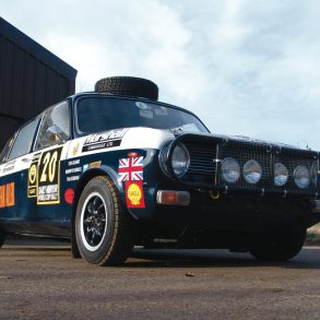 1969 Austin Maxi Rally Car. Photo: Kary Jiggle