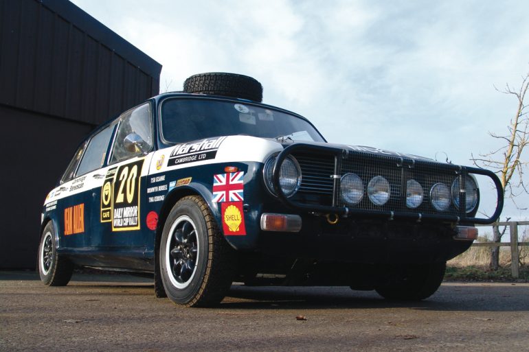 1969 Austin Maxi Rally Car. Photo: Kary Jiggle