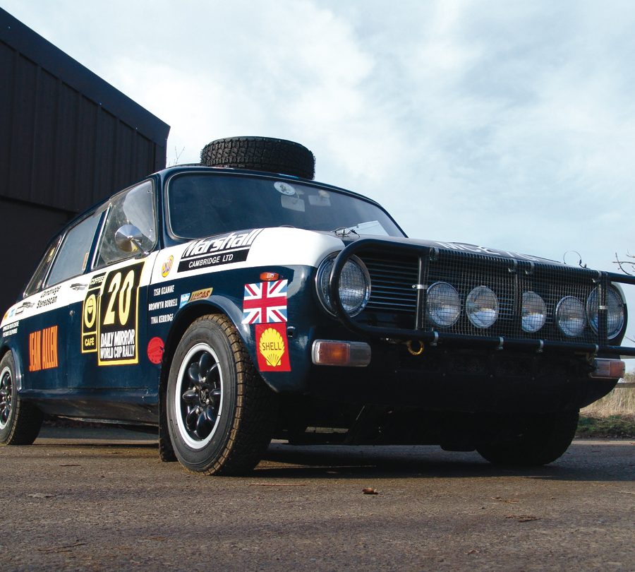 1969 Austin Maxi Rally Car. Photo: Kary Jiggle