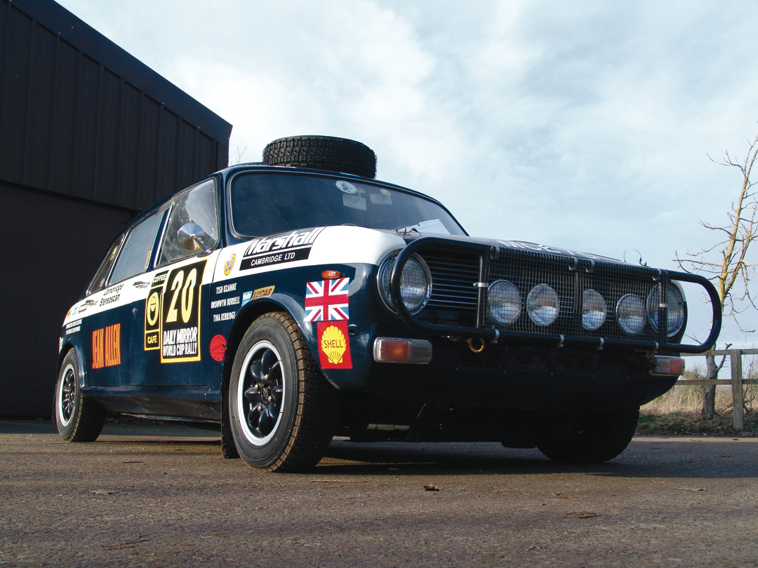 1969 Austin Maxi Rally Car. Photo: Kary Jiggle