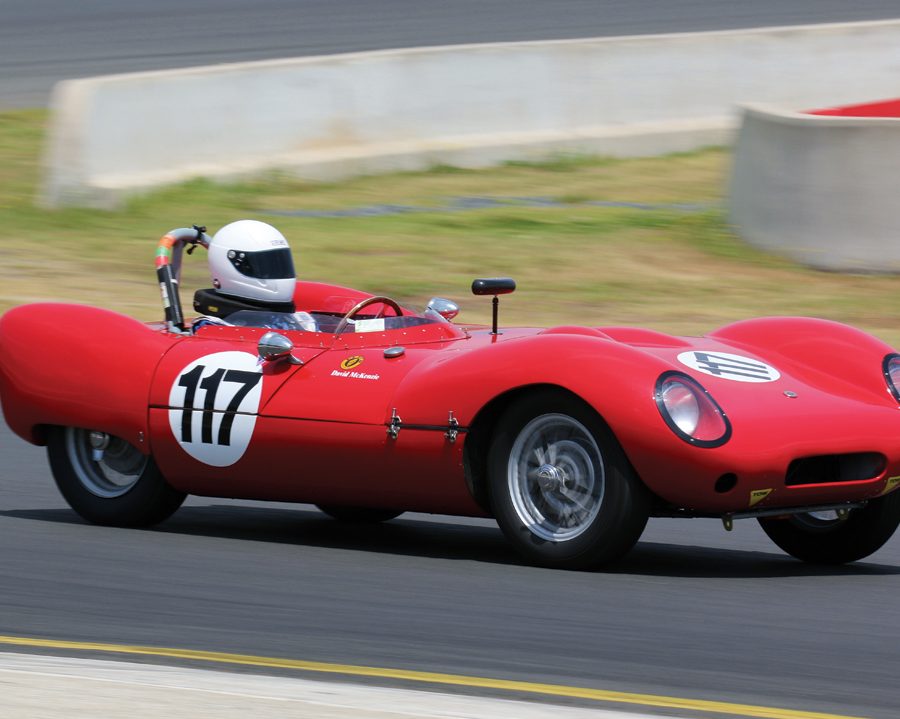 The 1960 Elfin Streamliner of David McKenzie.
Photo: Steve Oom