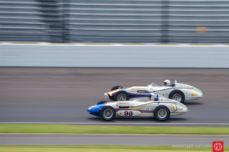 1963 Watson Roadster. #1- Hank Henry Sprint Car. Michael Casey-DiPleco