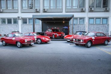 Alfa Romeo participated in the 2017 Targa Florio