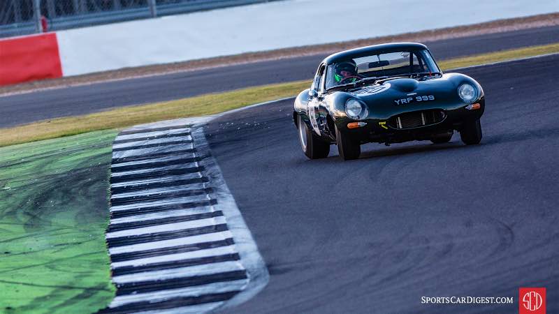 Jaguar E-Type at Silverstone (photo: Matt White)