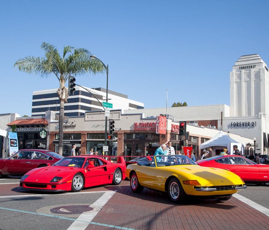 Ferraris on Colorado Blvd and De Lacey Ave